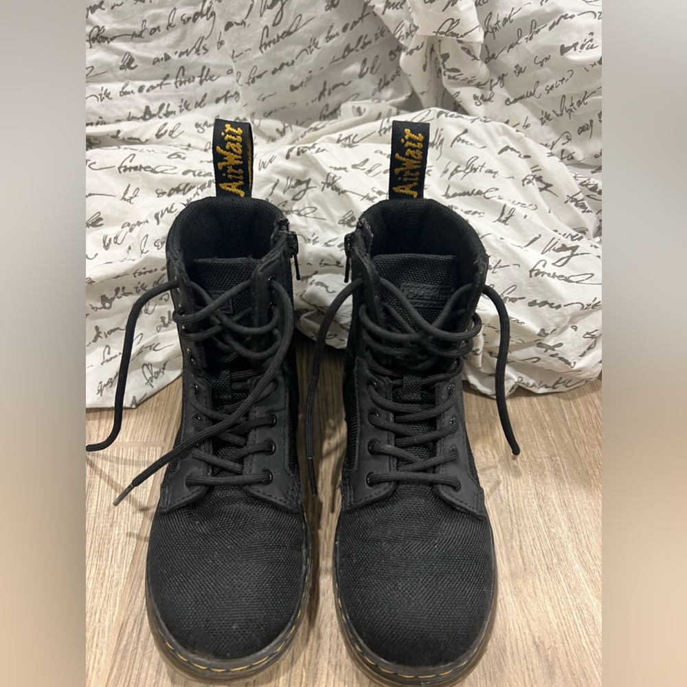 Girls, Dr Martin combat boots